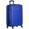 Cestovní kufr TUCCI T-0117/3-L ABS - modrá - II. jakost