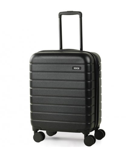 Kabinové zavazadlo ROCK TR-0214/3-S ABS - černá - 2. jakost